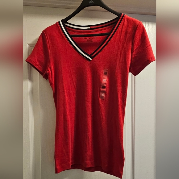 Tommy Hilfiger Red Polo - Picture 1 of 3